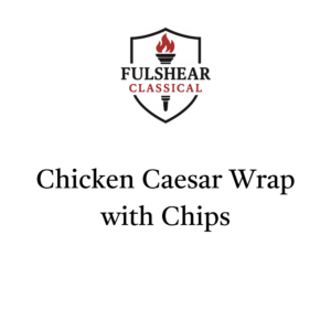 2 Monday - Chicken Caesar Wrap with Chips