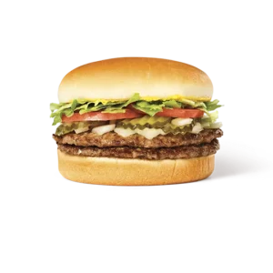 Double Meat Whataburger (all veggies & sauces on the side)