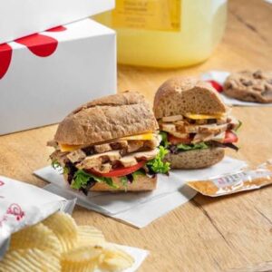 Chilled Grilled Chicken Sandwich Meal