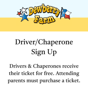 Dewberry Farm Field Trip Tickets