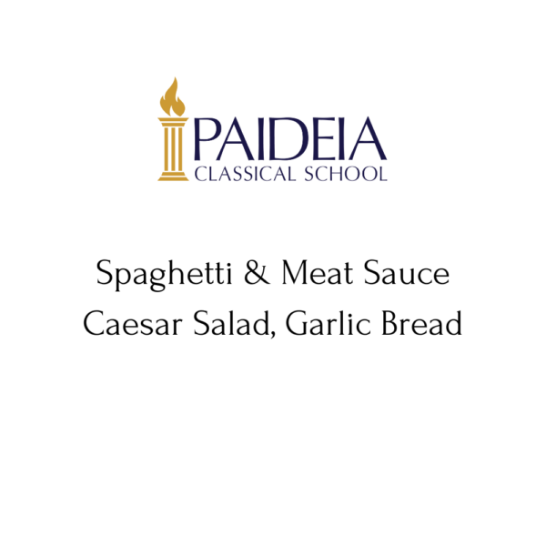 3 Wednesday - Spaghetti with Meat Sauce